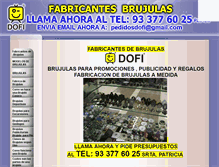 Tablet Screenshot of brujulas.org
